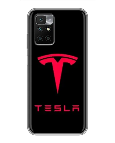 Чехол для Xiaomi Redmi 10 с картинкой «Tesla Red Logo» Чехол для Xiaomi Redmi 10 с картинкой «Tesla Red Logo»
