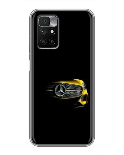 Чехол для Xiaomi Redmi 10 с картинкой «Mercedes — ретро стиль»