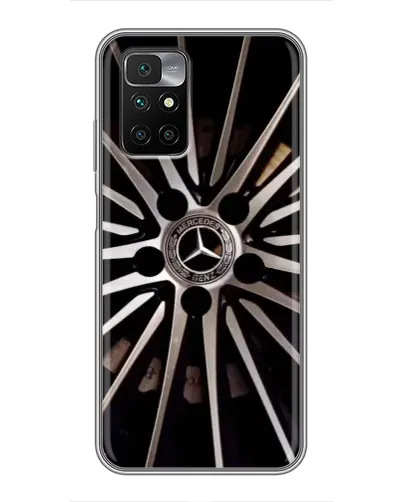 Чехол для Xiaomi Redmi 10 с картинкой «Диск Mercedes»