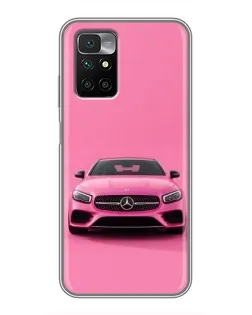 Чехол для Xiaomi Redmi 10 с картинкой «Розовый Mercedes AMG» Чехол для Xiaomi Redmi 10 с картинкой «Розовый Mercedes AMG»