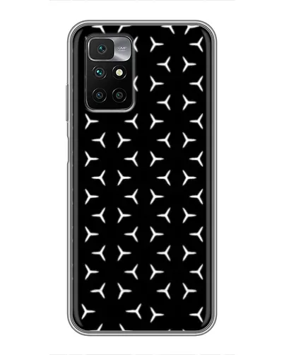 Чехол для Xiaomi Redmi 10 с картинкой «Mercedes паттерн звезд» Чехол для Xiaomi Redmi 10 с картинкой «Mercedes паттерн звезд»