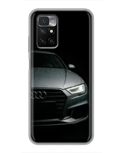 Чохол для Xiaomi Redmi 10 з картинкою «Audi — деталізація кузова»