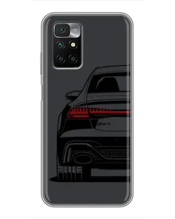 Чохол для Xiaomi Redmi 10 з картинкою «Задня частина Audi — арт» Чохол для Xiaomi Redmi 10 з картинкою «Задня частина Audi — арт»