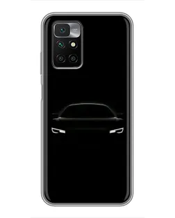 Чохол для Xiaomi Redmi 10 з картинкою «Погляд Audi у темряві» Чохол для Xiaomi Redmi 10 з картинкою «Погляд Audi у темряві»