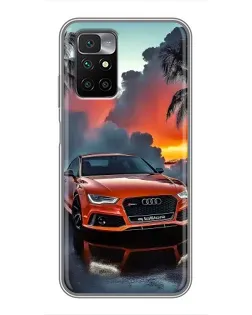 Чохол для Xiaomi Redmi 10 з картинкою «Audi — захід сонця» Чохол для Xiaomi Redmi 10 з картинкою «Audi — захід сонця»