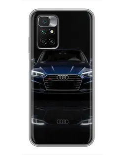 Чохол для Xiaomi Redmi 10 з картинкою «Audi — нічне відображення» Чохол для Xiaomi Redmi 10 з картинкою «Audi — нічне відображення»