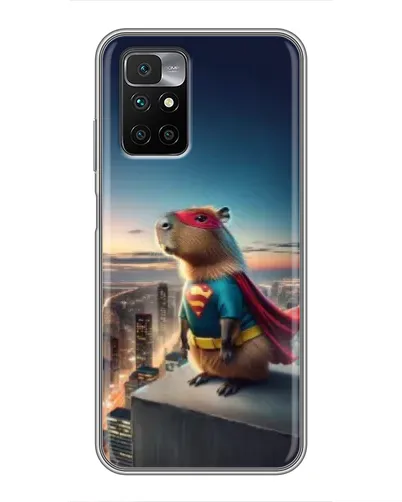 Чехол для Xiaomi Redmi 10 с картинкой «Капи-мен супергерой» Чехол для Xiaomi Redmi 10 с картинкой «Капи-мен супергерой»