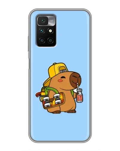 Чехол для Xiaomi Redmi 10 с картинкой «Капибара на скейте» Чехол для Xiaomi Redmi 10 с картинкой «Капибара на скейте»