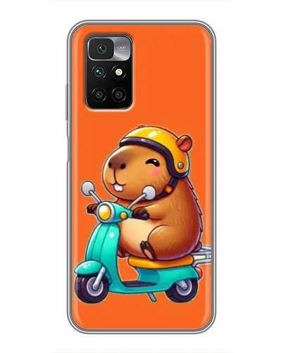 Чехол для Xiaomi Redmi 10 с картинкой «Капибара на скутере» Чехол для Xiaomi Redmi 10 с картинкой «Капибара на скутере»