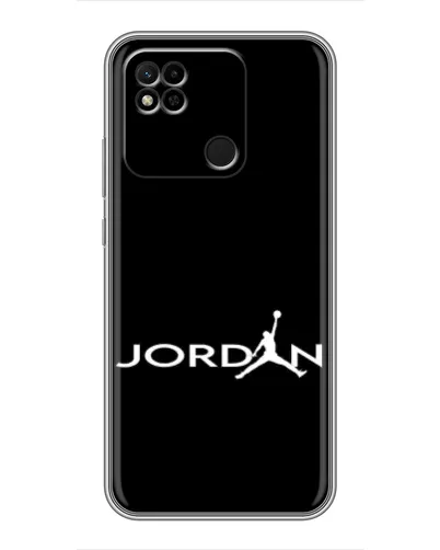 Чехол для Xiaomi Redmi 10A с картинкой «Jordan White Logo» Чехол для Xiaomi Redmi 10A с картинкой «Jordan White Logo»