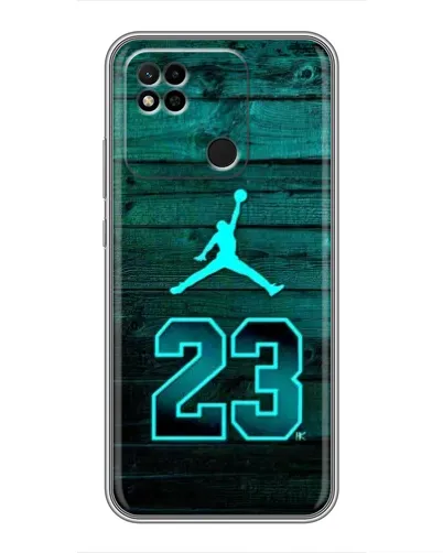 Чехол для Xiaomi Redmi 10A с картинкой «Jordan Cyan 23» Чехол для Xiaomi Redmi 10A с картинкой «Jordan Cyan 23»