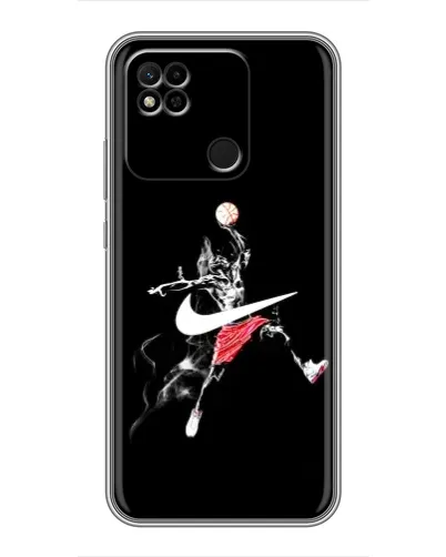 Чехол для Xiaomi Redmi 10A с картинкой «Jordan Jumpman» Чехол для Xiaomi Redmi 10A с картинкой «Jordan Jumpman»