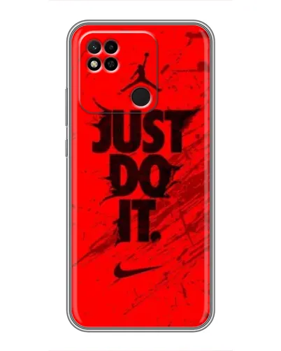 Чехол для Xiaomi Redmi 10A с картинкой «Nike Just Do It» Чехол для Xiaomi Redmi 10A с картинкой «Nike Just Do It»