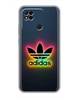 Чохол для Xiaomi Redmi 10A з картинкою «Неоновий Adidas»