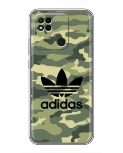 Чохол для Xiaomi Redmi 10A з картинкою «Мілітарі стиль Adidas»