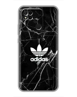 Чохол для Xiaomi Redmi 10A з картинкою «Білий мармур Adidas»