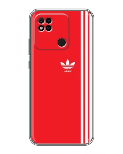 Чехол для Xiaomi Redmi 10A с картинкой «Красный минимализм Adidas» Чехол для Xiaomi Redmi 10A с картинкой «Красный минимализм Adidas»