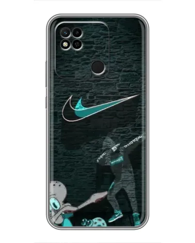 Чехол для Xiaomi Redmi 10A с картинкой «Спортивный арт Nike»