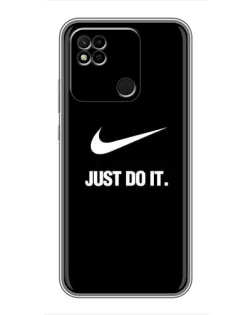 Чехол для Xiaomi Redmi 10A с картинкой «Классический принт Nike» Чехол для Xiaomi Redmi 10A с картинкой «Классический принт Nike»