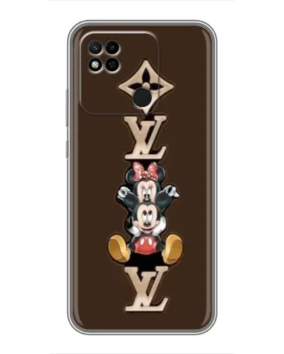 Чехол для Xiaomi Redmi 10A с картинкой «LV и Микки Маус» Чехол для Xiaomi Redmi 10A с картинкой «LV и Микки Маус»