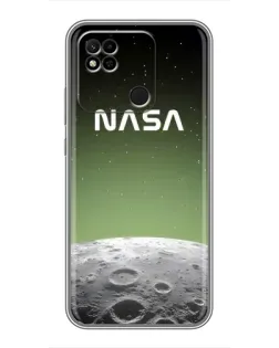 Чехол для Xiaomi Redmi 10A с картинкой «NASA — лунный градиент» Чехол для Xiaomi Redmi 10A с картинкой «NASA — лунный градиент»