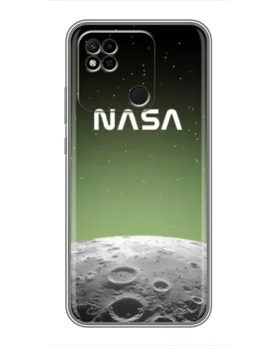 Чехол для Xiaomi Redmi 10A с картинкой «NASA — лунный градиент»