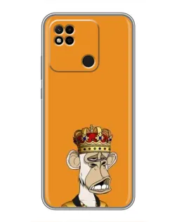Чехол для Xiaomi Redmi 10A с картинкой «Золотая обезьяна Bored Ape» Чехол для Xiaomi Redmi 10A с картинкой «Золотая обезьяна Bored Ape»