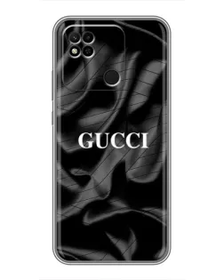 Чехол для Xiaomi Redmi 10A с картинкой «Gucci — шелковые волны» Чехол для Xiaomi Redmi 10A с картинкой «Gucci — шелковые волны»