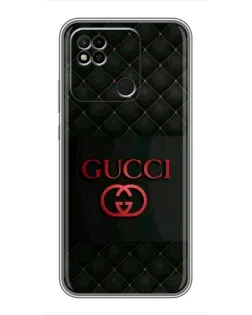 Чохол для Xiaomi Redmi 10A з картинкою «Gucci — стьобаний чорний»