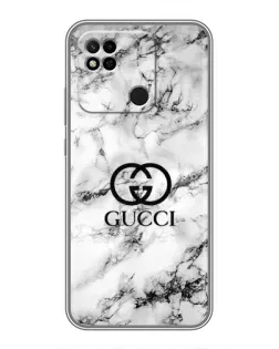 Чохол для Xiaomi Redmi 10A з картинкою «Gucci — мармуровий шик»