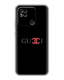 Чохол для Xiaomi Redmi 10A з картинкою «Gucci — червоний градієнт»