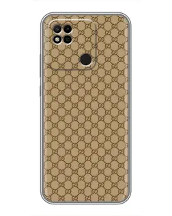 Чохол для Xiaomi Redmi 10A з картинкою «Gucci — класичний беж»