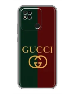 Чохол для Xiaomi Redmi 10A з картинкою «Gucci — темно-зелений градієнт»