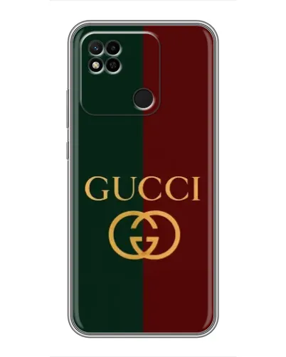 Чехол для Xiaomi Redmi 10A с картинкой «Gucci — темно-зеленый градиент» Чехол для Xiaomi Redmi 10A с картинкой «Gucci — темно-зеленый градиент»
