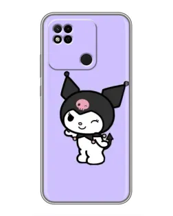 Чехол для Xiaomi Redmi 10A с картинкой «Классическая Kuromi» Чехол для Xiaomi Redmi 10A с картинкой «Классическая Kuromi»