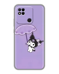 Чехол для Xiaomi Redmi 10A с картинкой «Kuromi с зонтиком» Чехол для Xiaomi Redmi 10A с картинкой «Kuromi с зонтиком»