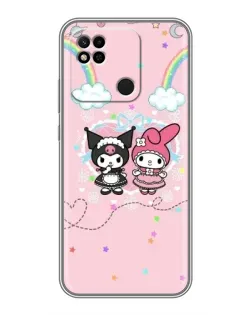 Чехол для Xiaomi Redmi 10A с картинкой «My Melody и Kuromi» Чехол для Xiaomi Redmi 10A с картинкой «My Melody и Kuromi»