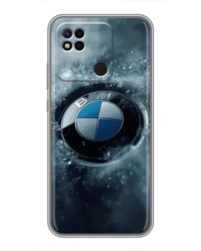 Чехол для Xiaomi Redmi 10A с картинкой «Логотип BMW — лед» Чехол для Xiaomi Redmi 10A с картинкой «Логотип BMW — лед»