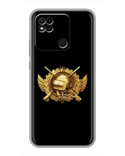Чехол для Xiaomi Redmi 10A с картинкой «PUBG — оранжевый градиент» Чехол для Xiaomi Redmi 10A с картинкой «PUBG — оранжевый градиент»