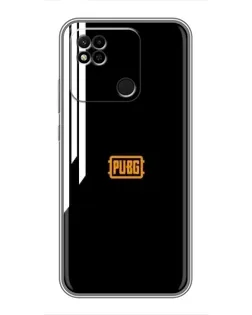 Чехол для Xiaomi Redmi 10A с картинкой «PUBG — вертикальные линии»