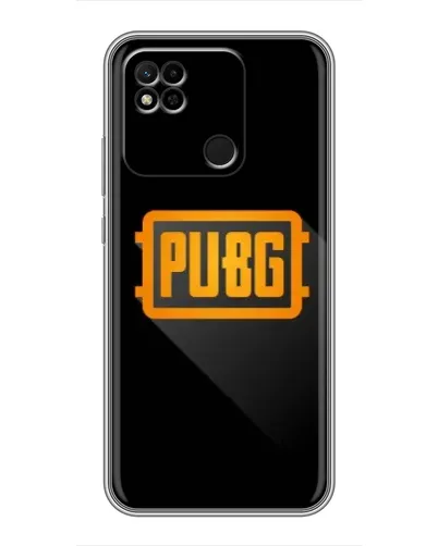 Чехол для Xiaomi Redmi 10A с картинкой «PUBG — рамка лого» Чехол для Xiaomi Redmi 10A с картинкой «PUBG — рамка лого»