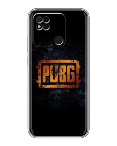 Чехол для Xiaomi Redmi 10A с картинкой «PUBG — золотой логотип» Чехол для Xiaomi Redmi 10A с картинкой «PUBG — золотой логотип»