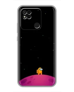 Чехол для Xiaomi Redmi 10A с картинкой «Одинокий герой на планете»