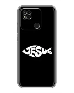 Чехол для Xiaomi Redmi 10A с картинкой «Рыба Jesus» Чехол для Xiaomi Redmi 10A с картинкой «Рыба Jesus»