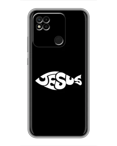 Чехол для Xiaomi Redmi 10A с картинкой «Рыба Jesus» Чехол для Xiaomi Redmi 10A с картинкой «Рыба Jesus»