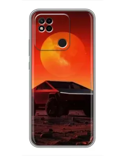 Чехол для Xiaomi Redmi 10A с картинкой «Cybertruck на Марсе» Чехол для Xiaomi Redmi 10A с картинкой «Cybertruck на Марсе»