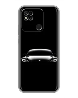 Чехол для Xiaomi Redmi 10A с картинкой «Фары Tesla Night» Чехол для Xiaomi Redmi 10A с картинкой «Фары Tesla Night»