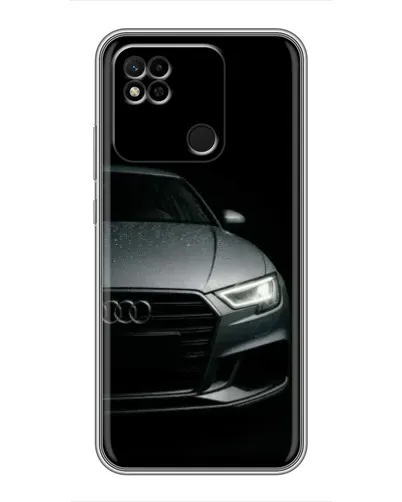 Чехол для Xiaomi Redmi 10A с картинкой «Audi — детализация кузова» Чехол для Xiaomi Redmi 10A с картинкой «Audi — детализация кузова»