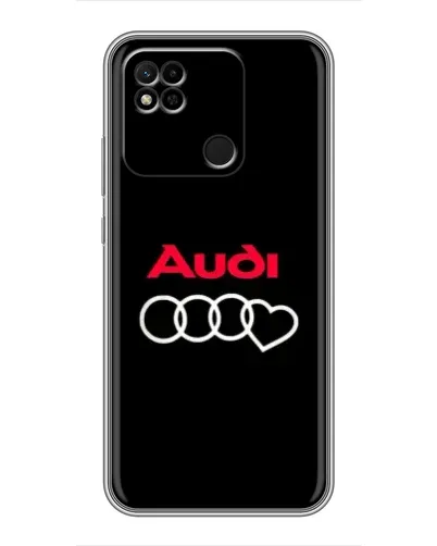Чехол для Xiaomi Redmi 10A с картинкой «Логотип Audi Heart» Чехол для Xiaomi Redmi 10A с картинкой «Логотип Audi Heart»