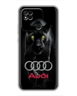 Чохол для Xiaomi Redmi 10A з картинкою «Пантера та Audi» Чохол для Xiaomi Redmi 10A з картинкою «Пантера та Audi»